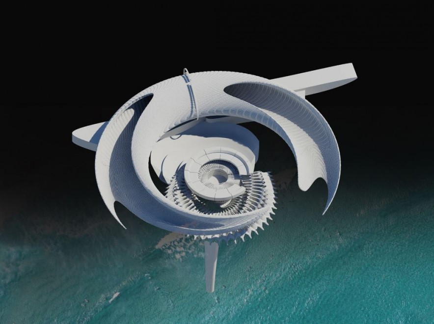 Vivere in una conchiglia: ecco la casa che trasforma le maree in energia
