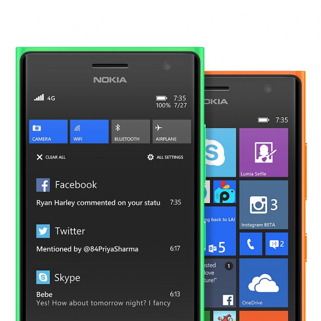 Microsoft lancia in Italia il Nokia Lumia 735