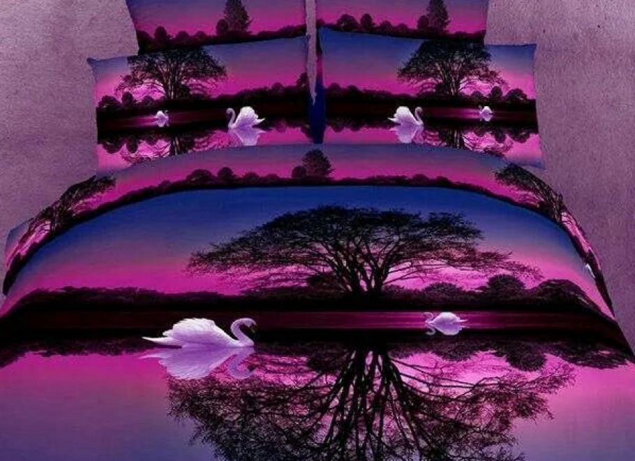 La natura &egrave; nel letto: magia della stampa digitale