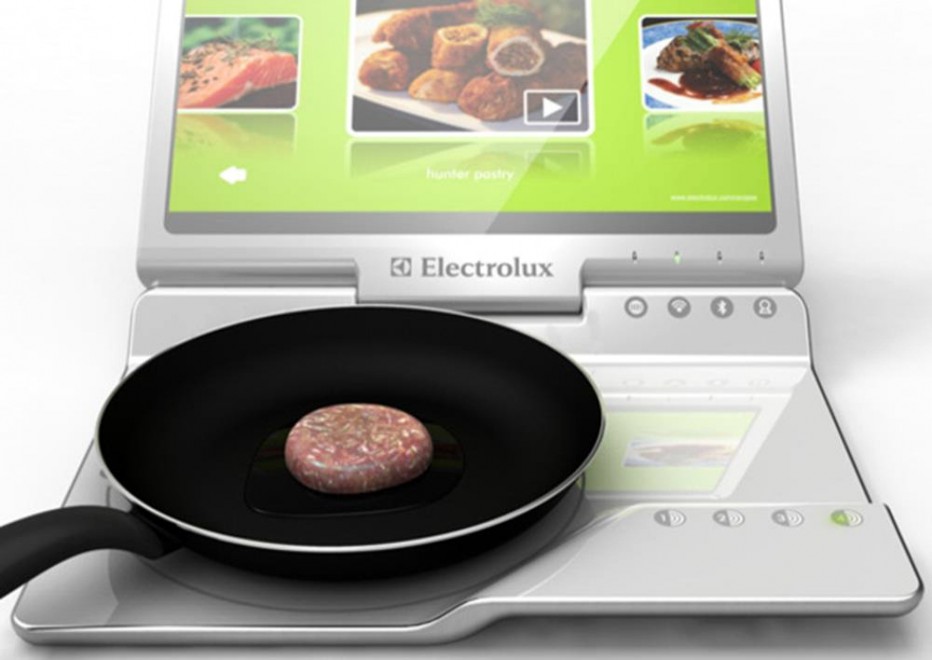 La padella sul pc. No, &egrave; una cucina mobile