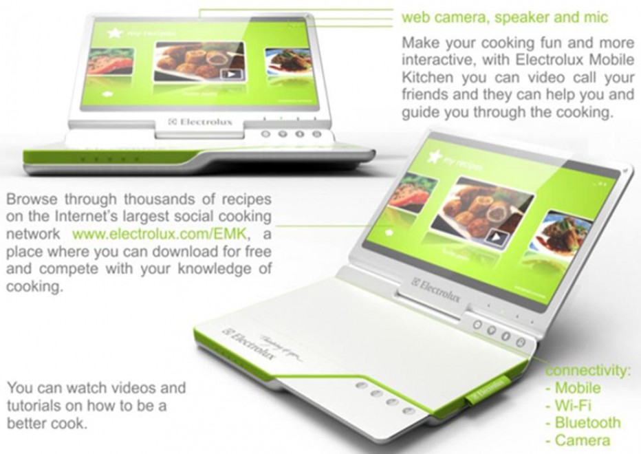 La padella sul pc. No, &egrave; una cucina mobile