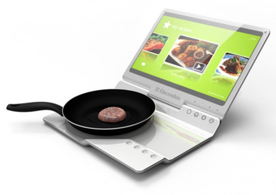 La padella sul pc. No, &egrave; una cucina mobile