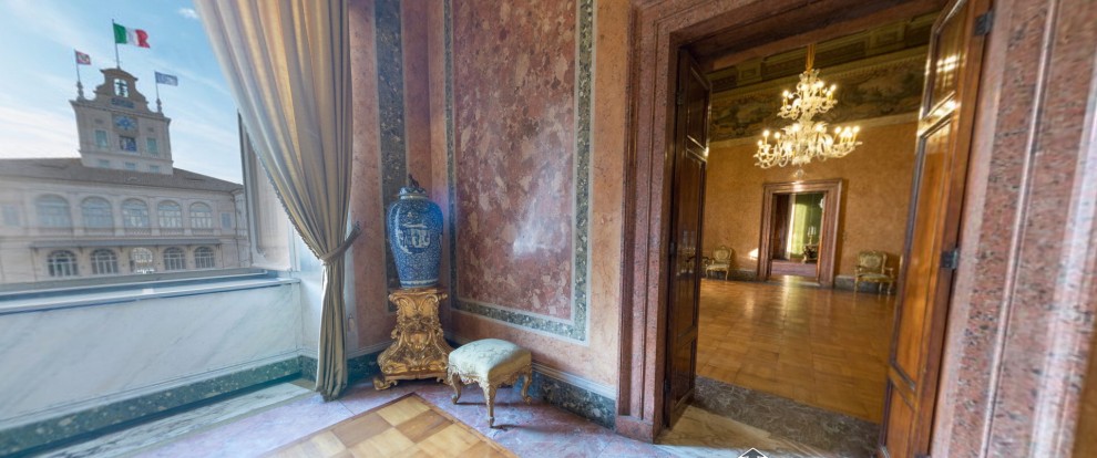 Quirinale.it, tour virtuale nelle magnifiche stanze