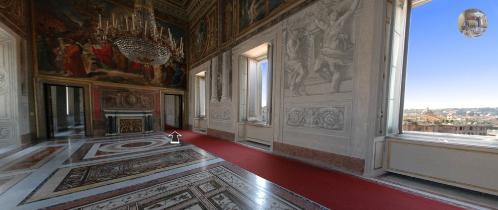 Quirinale.it, tour virtuale nelle magnifiche stanze