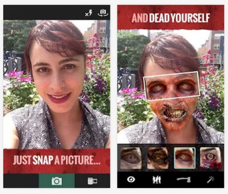 Halloween, per diventare zombie basta una app&nbsp;