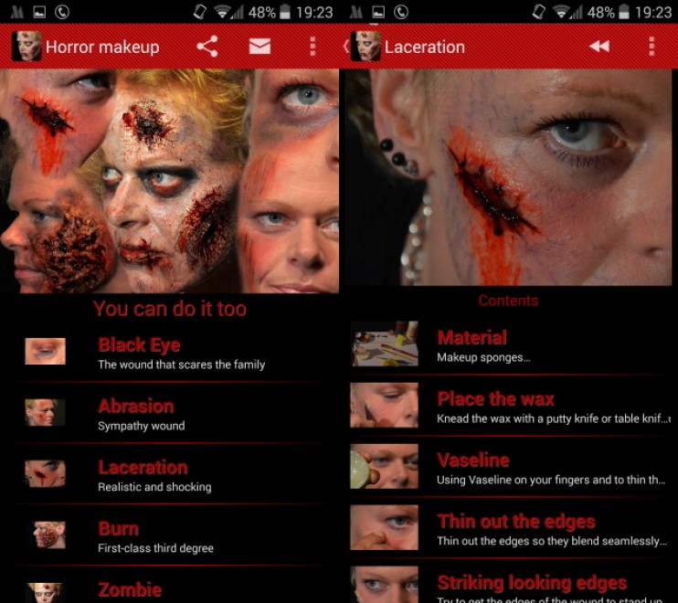 Halloween, per diventare zombie basta una app&nbsp;