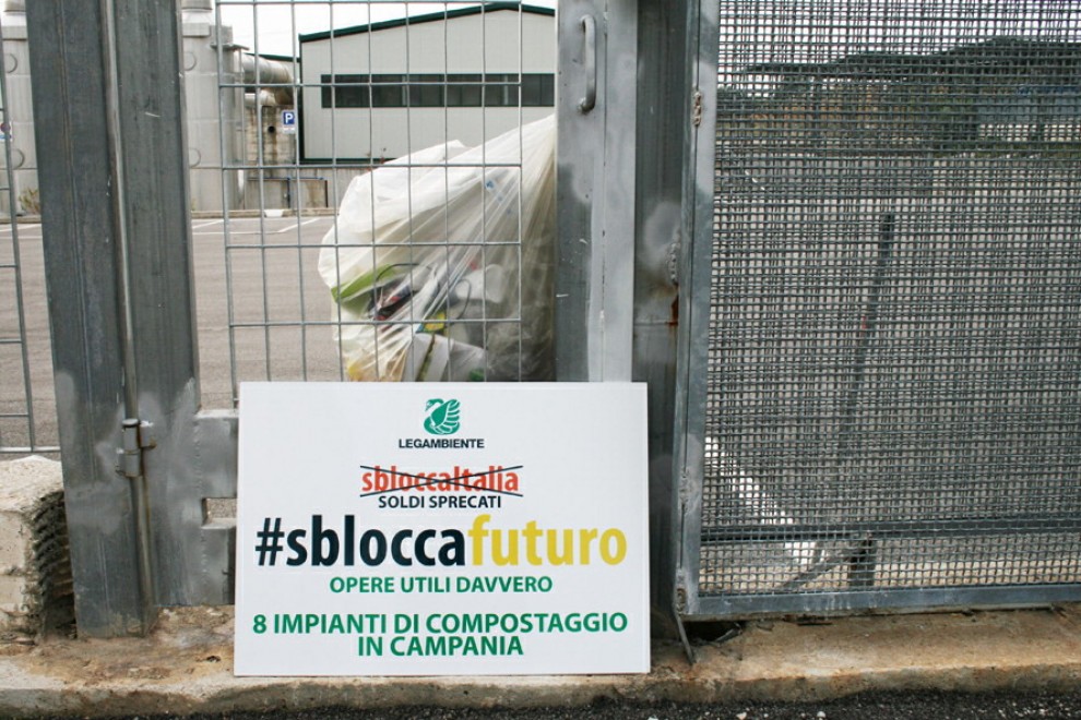Opere utili, Legambiente lancia la campagna #sbloccafuturo