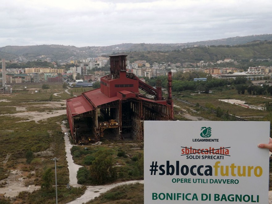 Opere utili, Legambiente lancia la campagna #sbloccafuturo