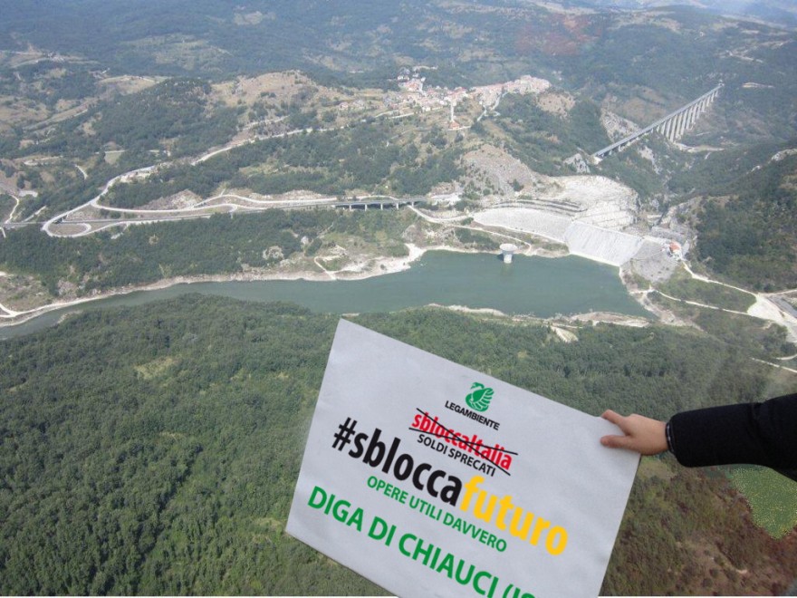 Opere utili, Legambiente lancia la campagna #sbloccafuturo