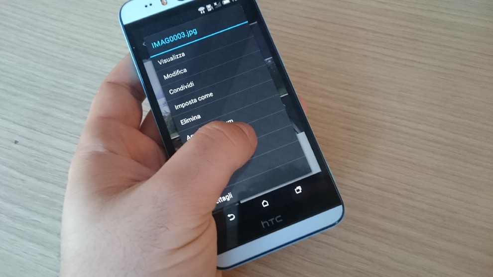 Smartphone Htc Desire Eye, la prova