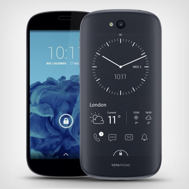 Yotaphone 2, doppio schermo sullo smartphone
