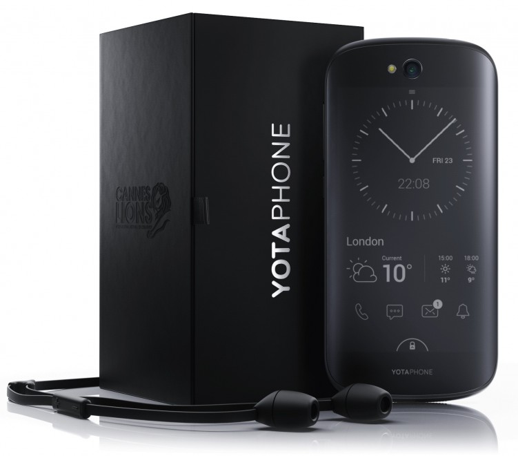Yotaphone 2, doppio schermo sullo smartphone