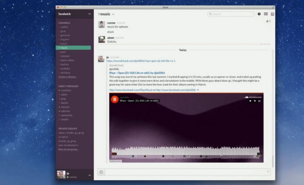 Slack, comunicare sul lavoro superando le email