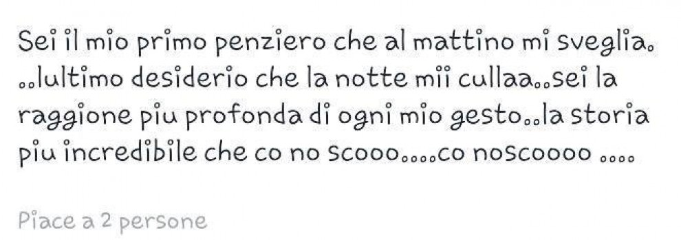 "Starti vicino nel tuo camino": quando corteggiare è questione di