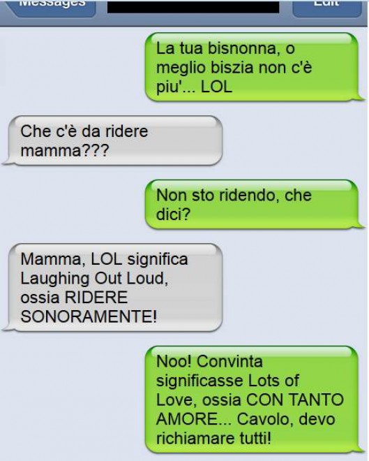 Genitori, figli ed sms: le conversazioni esilaranti
