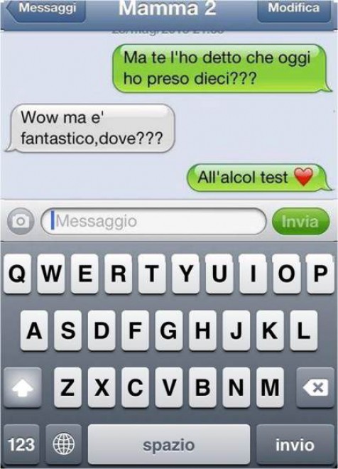 Genitori, figli ed sms: le conversazioni esilaranti