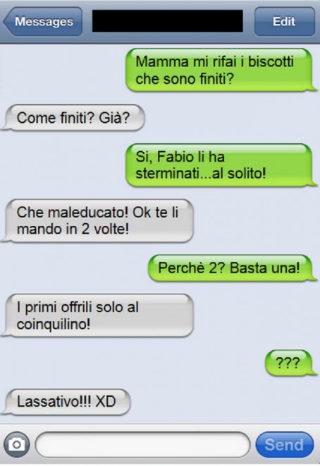 Genitori, figli ed sms: le conversazioni esilaranti