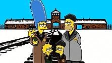 I Simpson ad Auschwitz il fumetto d'artista