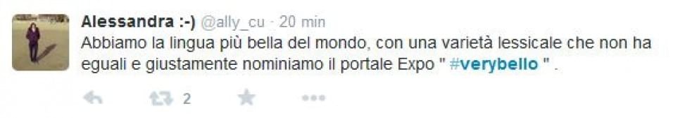 Expo 2015, ironia social sul portale VeryBello