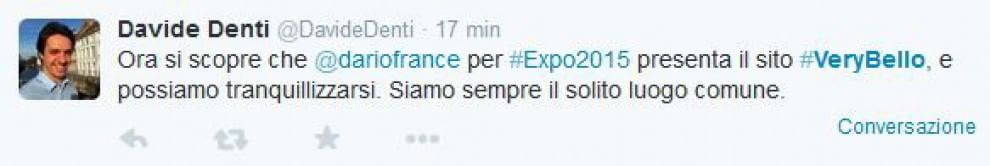 Expo 2015, ironia social sul portale VeryBello