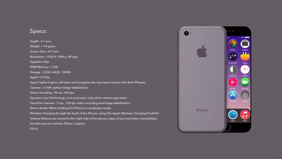 iPhone 7, sul web lo immaginano cos&igrave;