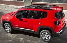Ginevra 2015, Jeep Renegade in pole