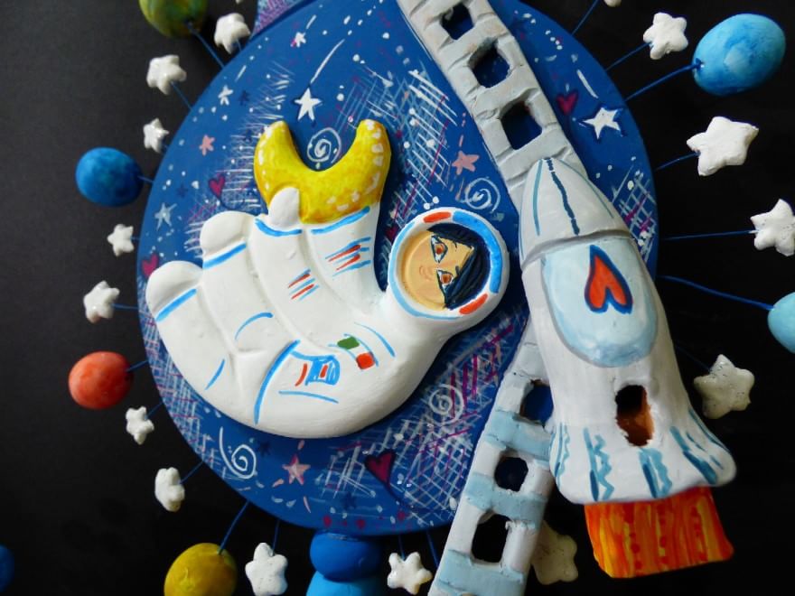 Un fischietto di terracotta per AstroSamantha