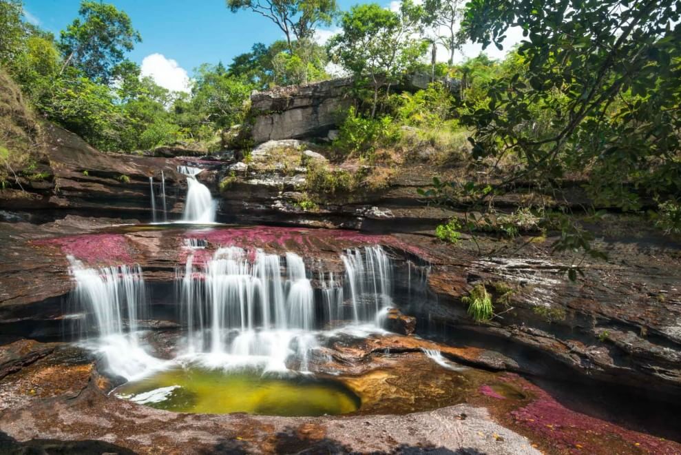 Colombia, il fiume &egrave; un arcobaleno