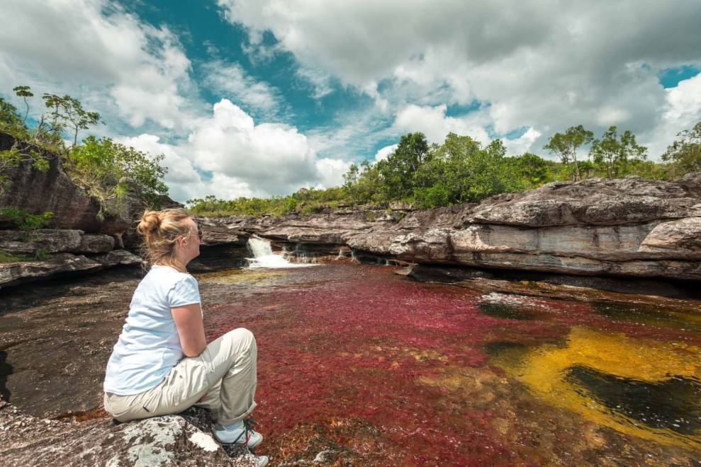 Colombia, il fiume &egrave; un arcobaleno