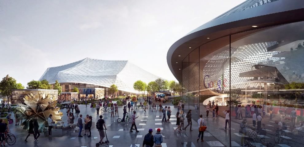 Google, svelato il progetto del nuovo campus