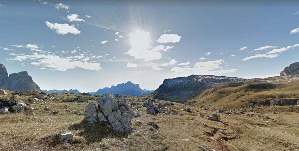 Dolomiti su Street View: lo spettacolo delle quattro stagioni