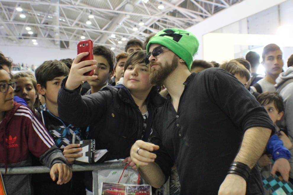 Gli eroi di YouTube arrivano al Romics