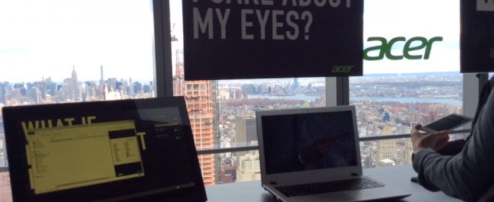 Dai notebook allo smartphone, le novità Acer nel cielo di New York