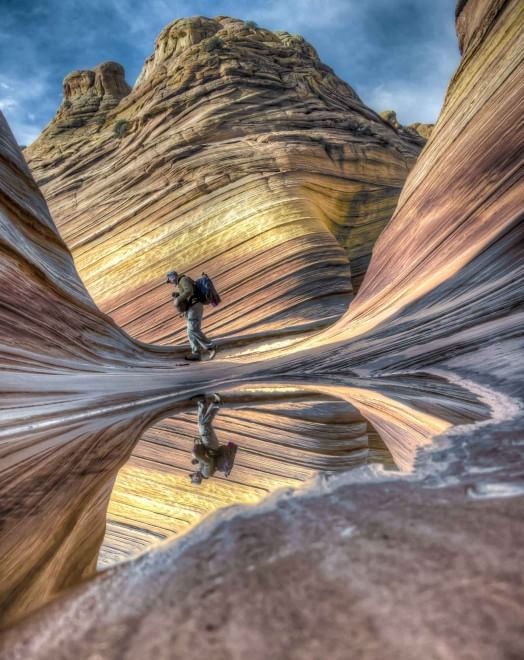 Onde psichedeliche nel deserto: le incredibili immagini dallo Utah