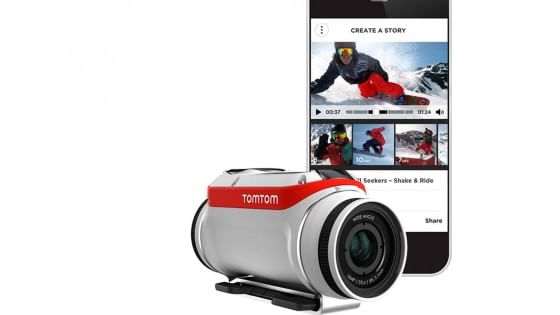 TomTom oltre i navigatori gps con l'action camera Bandit