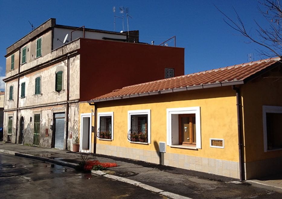 Quella casa di paglia a Roma