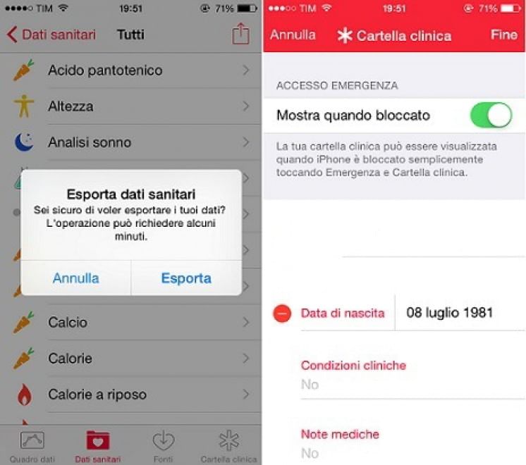Salute, la cartella clinica entra nell'app 