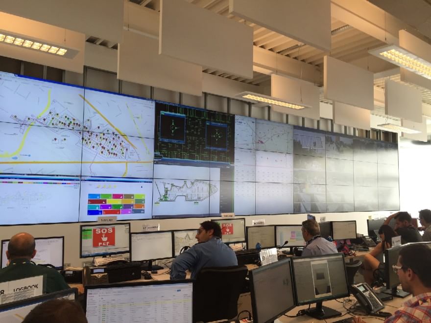 Expo 2015, Il centro di controllo e sicurezza