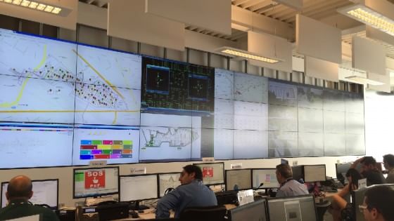 Il centro di controllo e sicurezza di Expo 2015