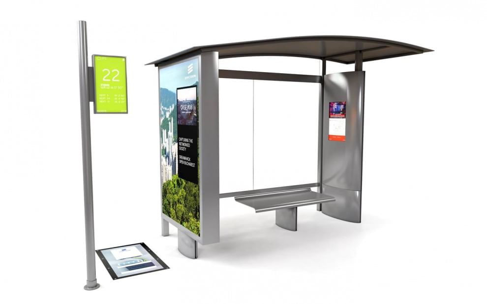 Da Ericsson il progetto di una fermata bus totalmente connessa