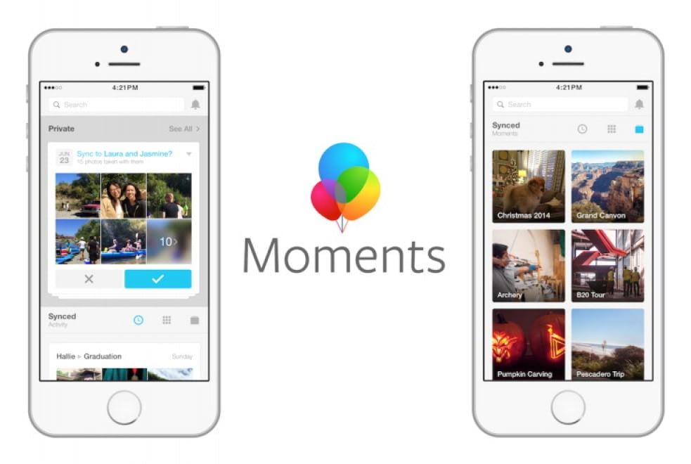 Facebook Moments, così gli album di foto si condividono con gli amici