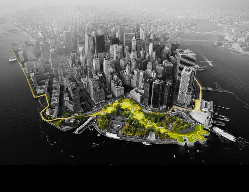 Una barriera verde da Central Park alla Statua della Libertà