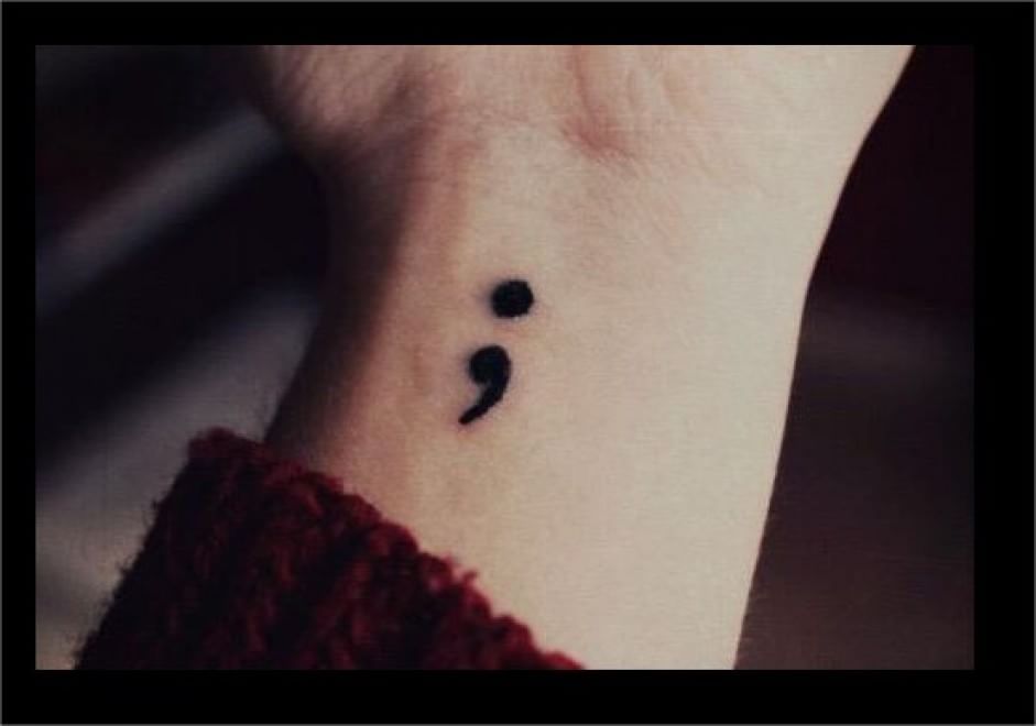 Cosa Significa Il Tatuaggio Punto E Virgola