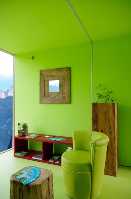 Quella casa sospesa è tutta naturale