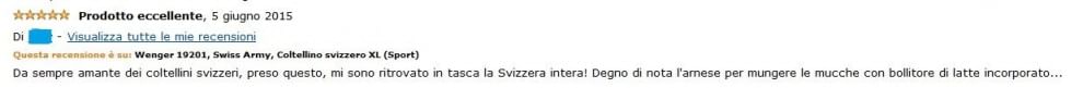 Coltellino svizzero XL in vendita su Amazon, le recensioni sono esilaranti