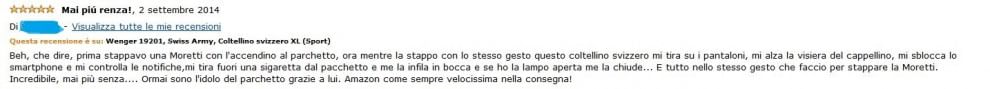 Coltellino svizzero XL in vendita su Amazon, le recensioni sono esilaranti