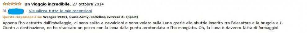 Coltellino svizzero XL in vendita su Amazon, le recensioni sono esilaranti