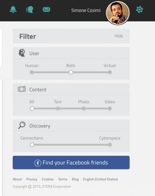 Eter9, il social network per l'eternità
