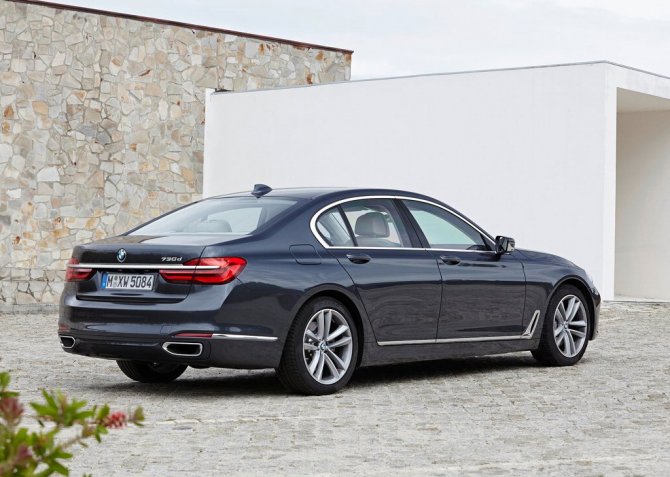 Длина bmw 730d
