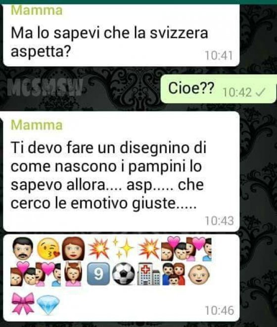 Che disastro i messaggi delle mamme su WhatsApp